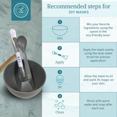 Bare Essentials Living silicone spatula for smooth mask spreading