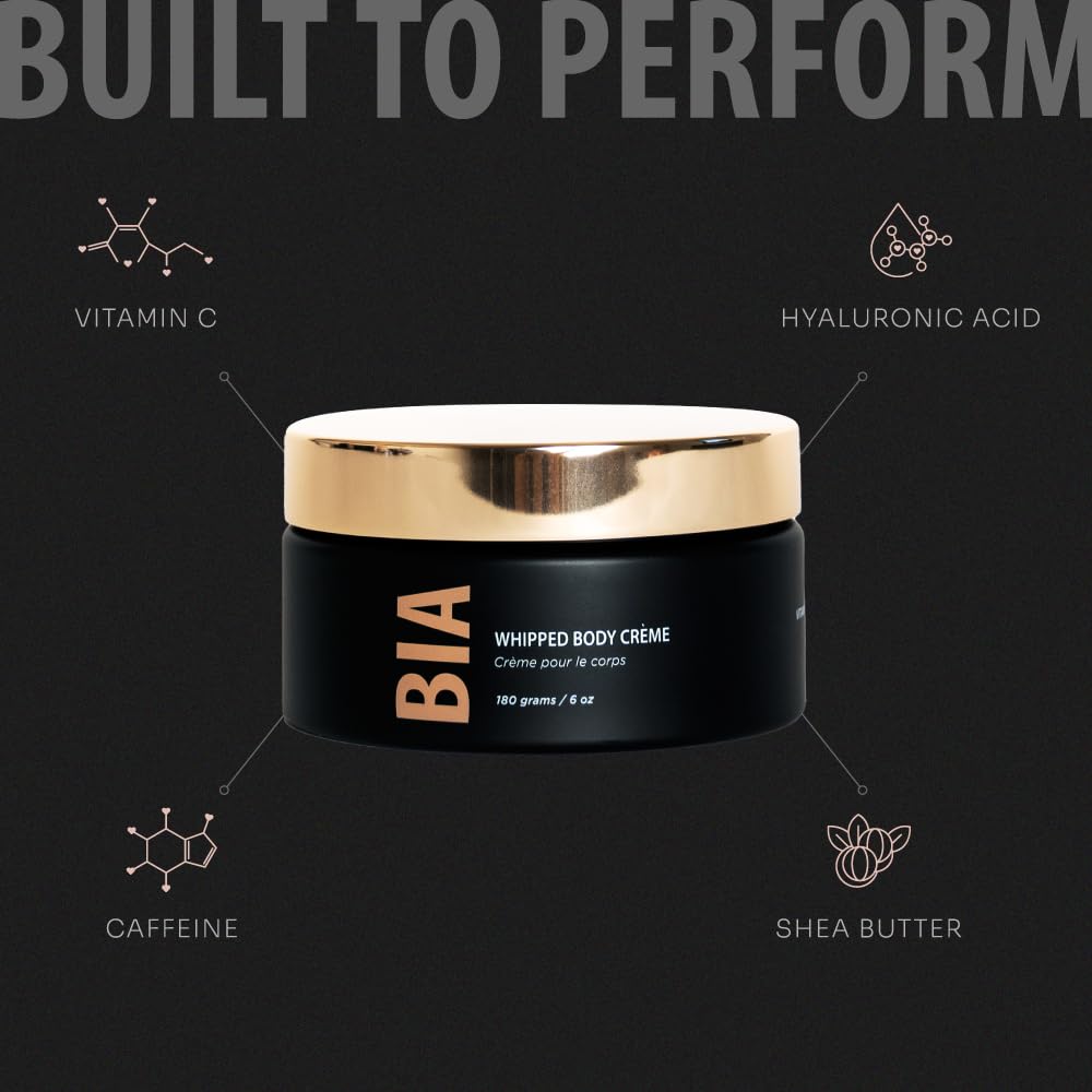 Bare It All whipped body creme texture swatch highlighting smoothing effect.