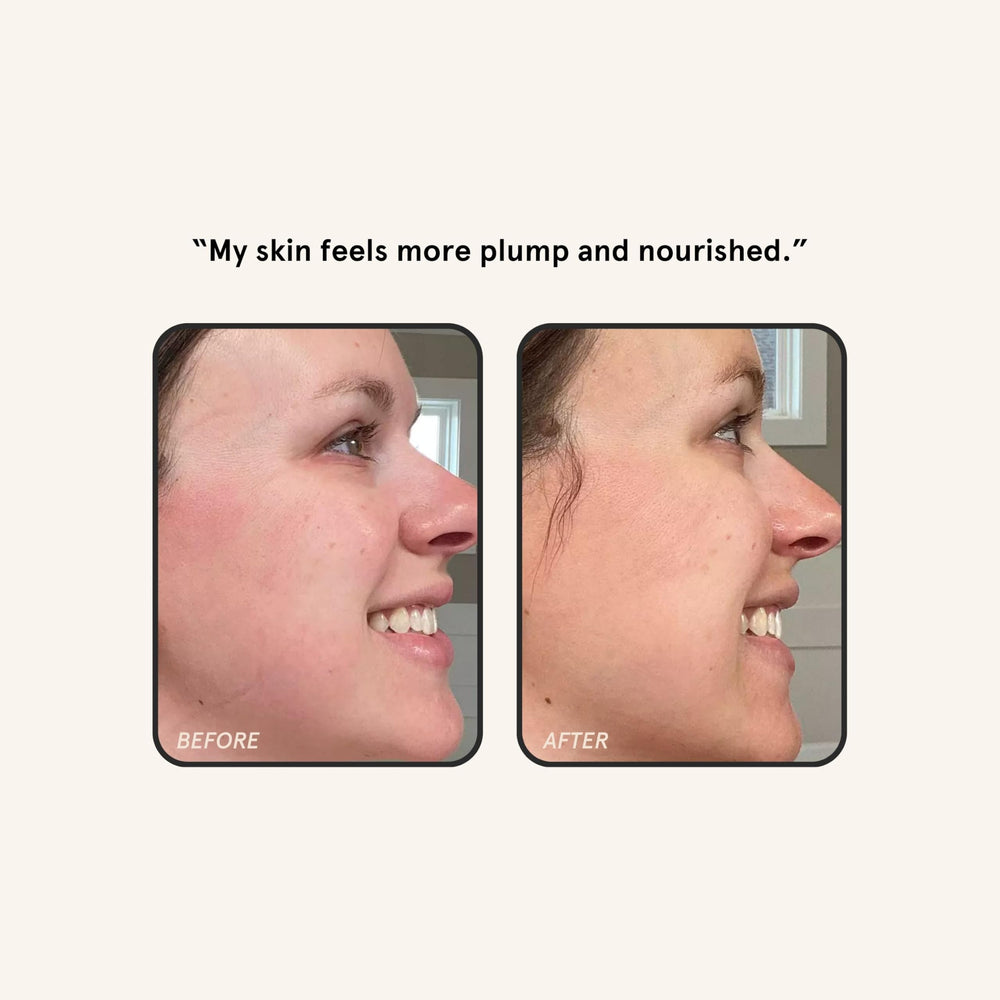 Barefaced Hydrating Lotion provides healthy glow after use.