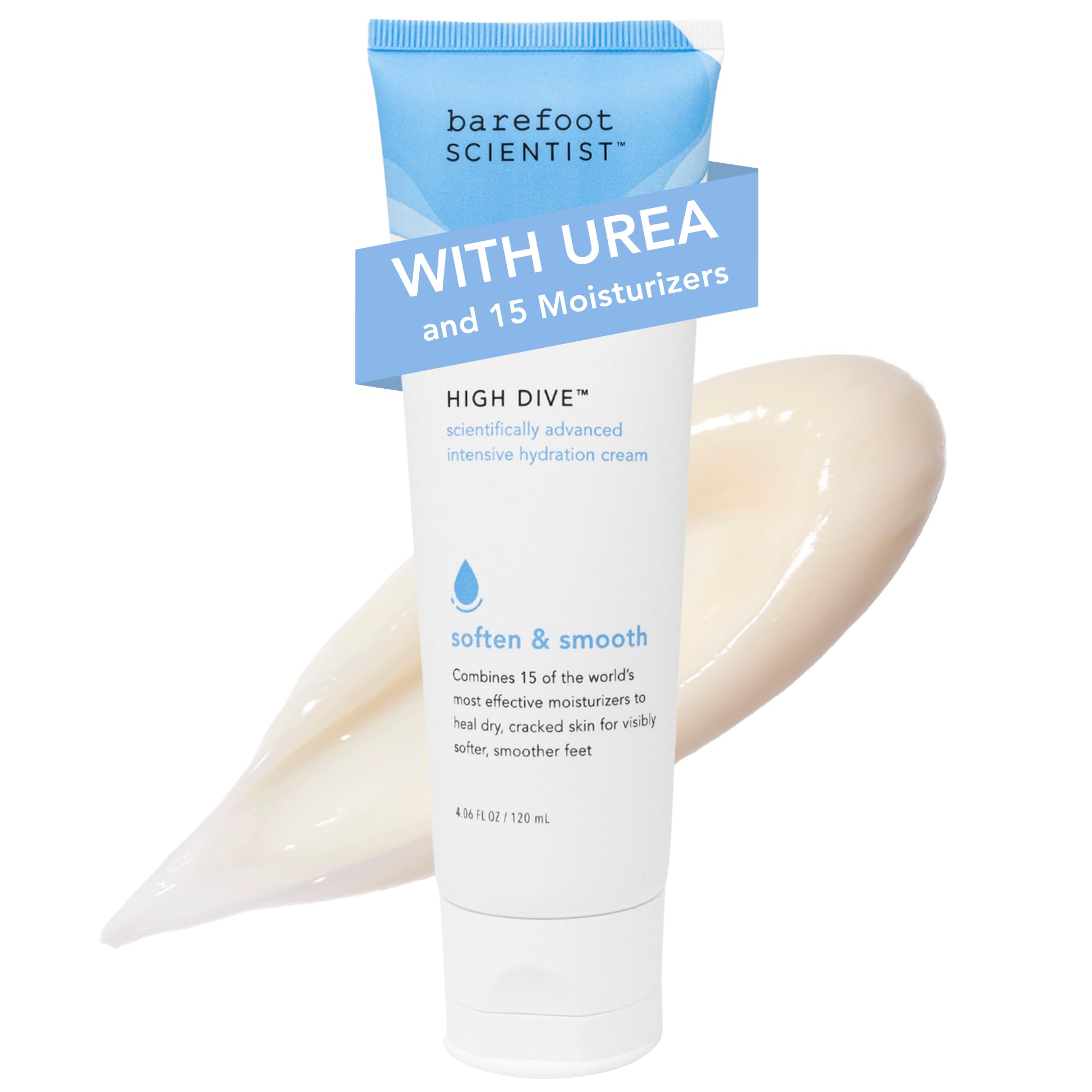 Barefoot Scientist High Dive therapy-cream-jar showing rich hydration for dry feet overnight