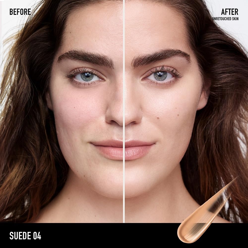 BareMinerals Complexion Rescue application on face for natural glow and SPF protection