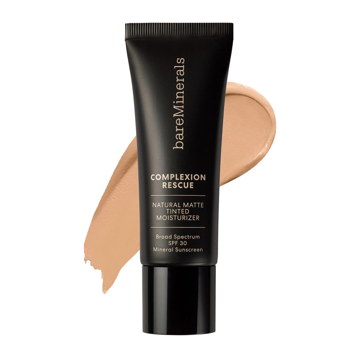 bareMinerals Complexion Rescue bottle with SPF 30 offering mineral protection