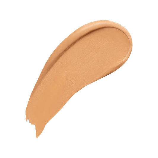 BareMinerals Complexion Rescue cashew swatch on skin shows natural tone.