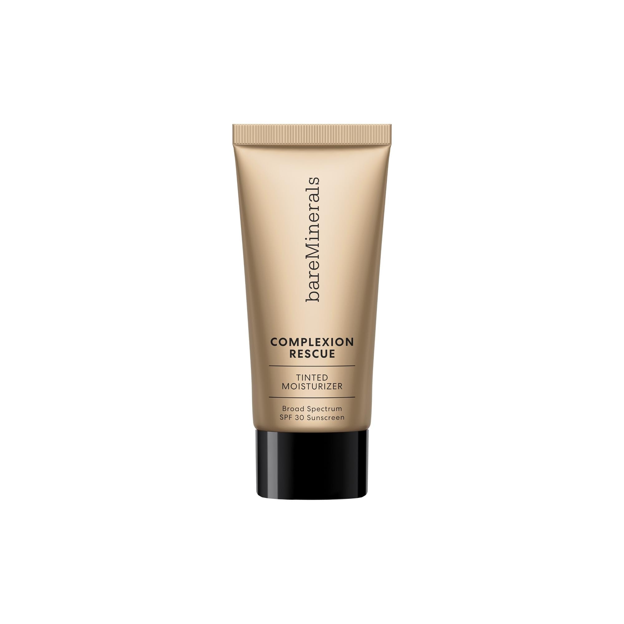 BareMinerals Complexion Rescue Ginger 06 pump release, lightweight hydration for daily wear.
