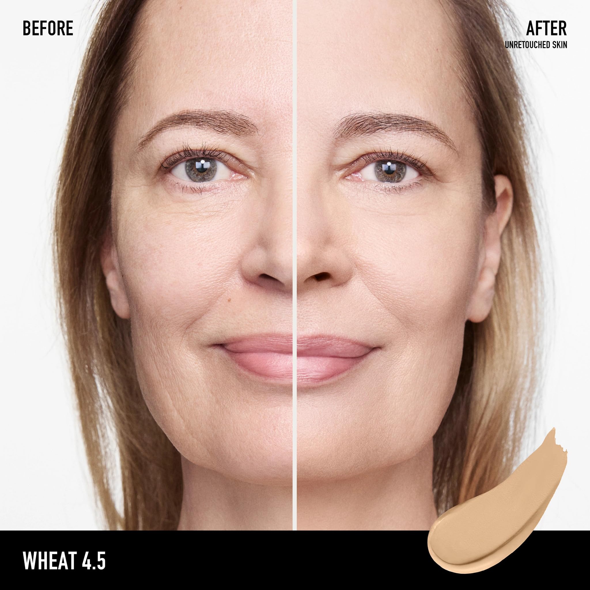 bareMinerals Complexion Rescue matte finish close-up highlighting natural coverage