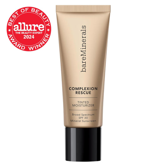 bareMinerals Complexion Rescue SPF 30 provides lightweight sun protection.