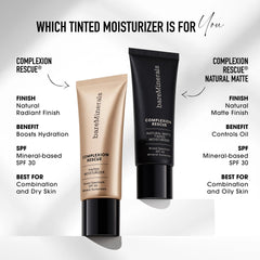 BareMinerals Complexion Rescue squalane hydration in lightweight formula