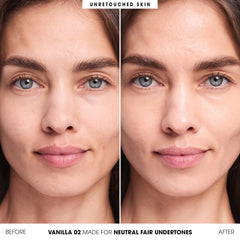 Swatch on skin showing buildable coverage and smooth texture
