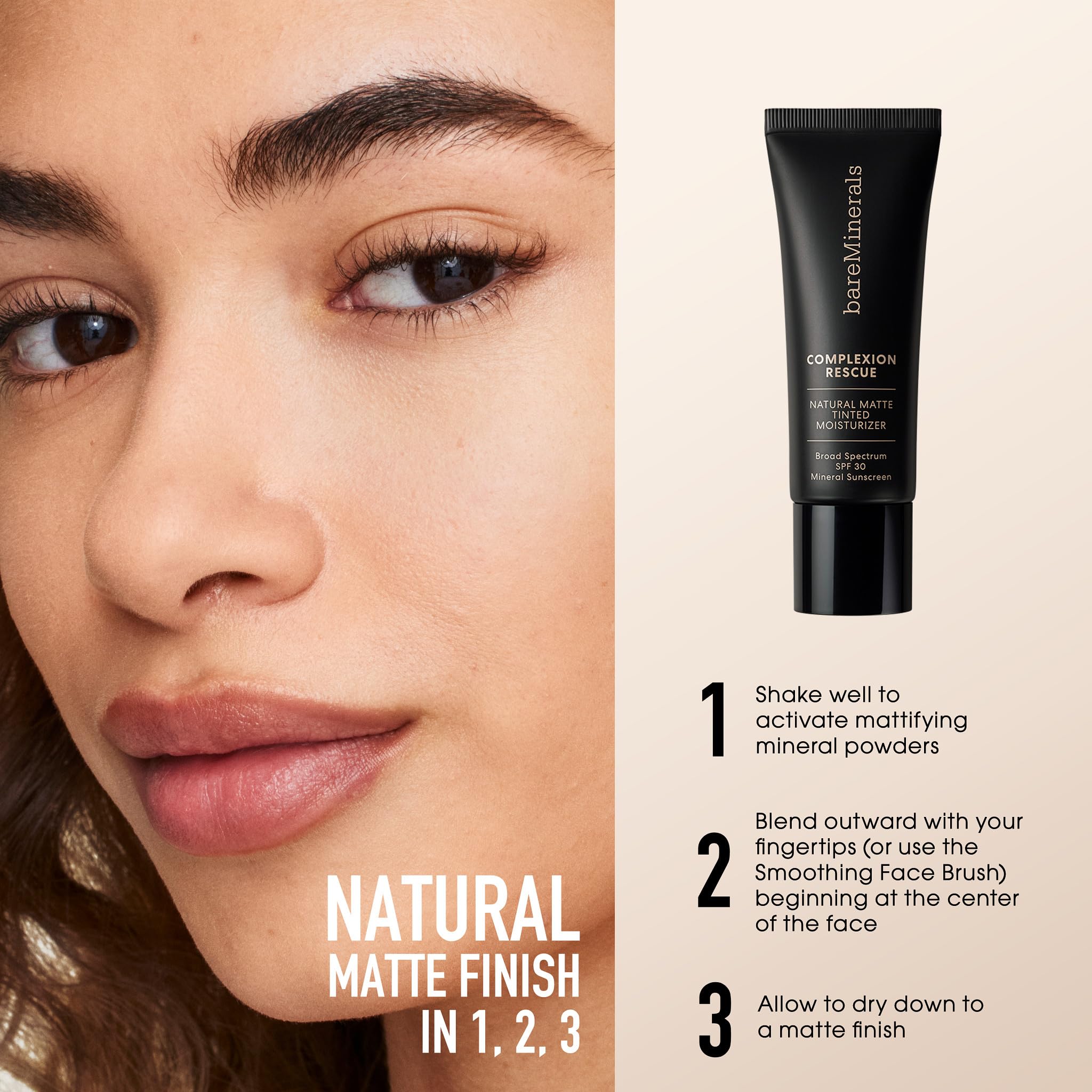 bareMinerals Complexion Rescue vegan cruelty-free label