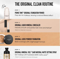 Vegan and cruelty-free icons for BareMinerals deluxe foundation