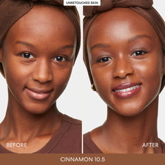 BareMinerals Dewy Lip Gloss Balm delivers nourishing shine and soft lips.