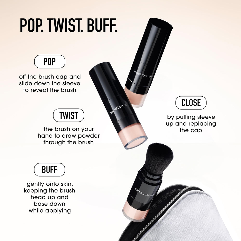 bareminerals Mineral Veil oil absorption supports a fresh complexion.