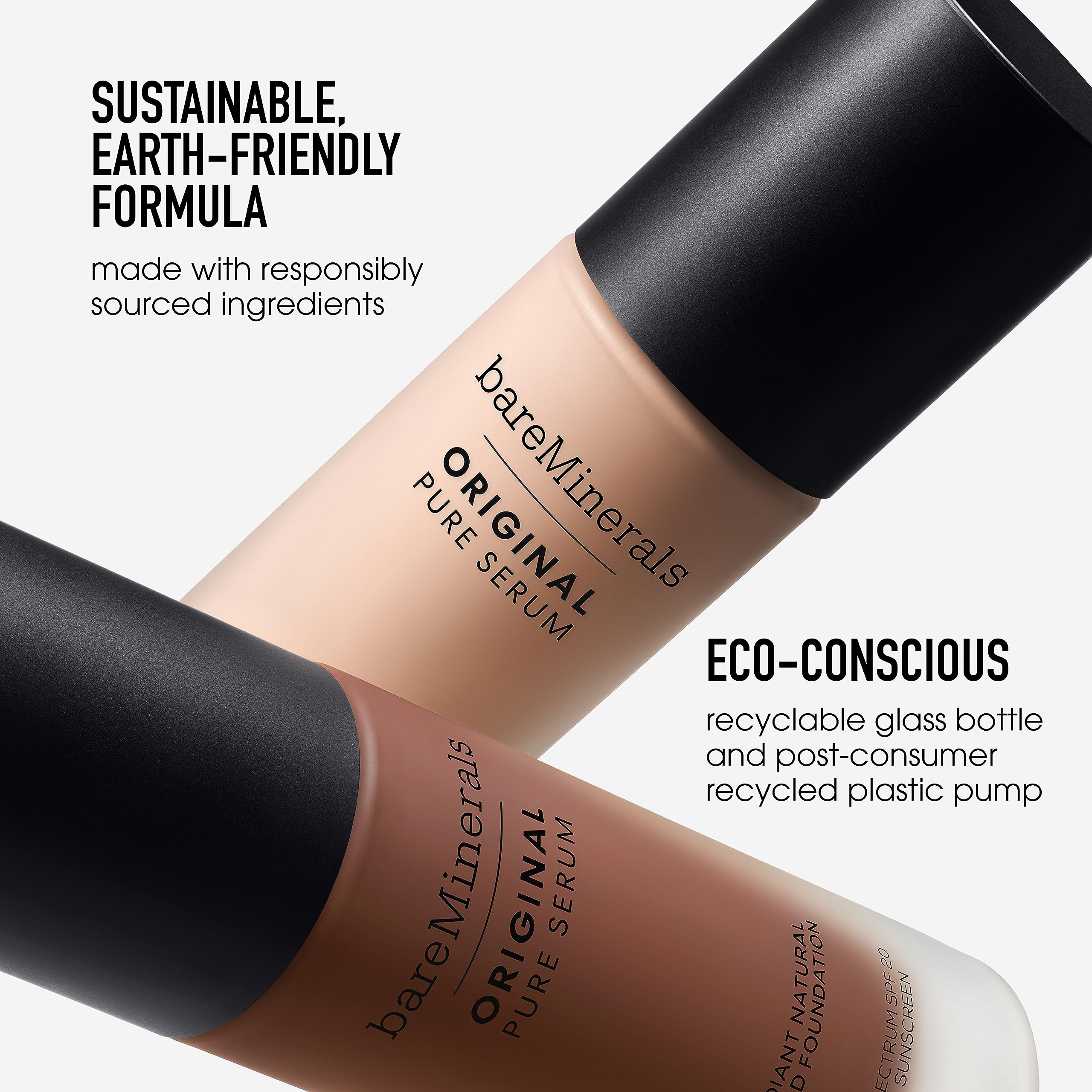 bareMinerals Original Serum Foundation all-skin-types — designed for sensitive and acne-prone skin.