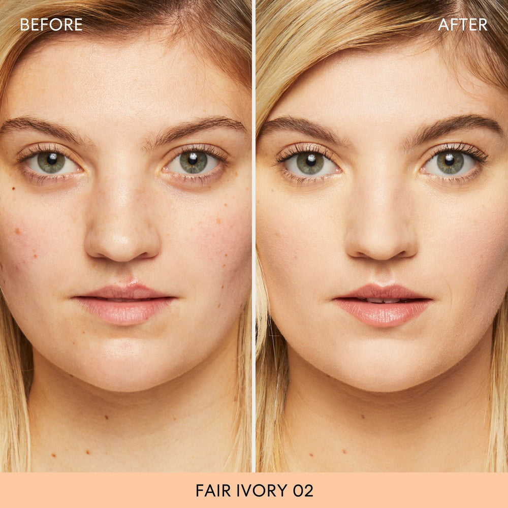 BareMinerals SPF 15 provides UVA/UVB protection on skin