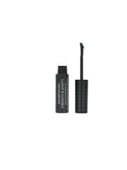 bareMinerals Strength and Length Brow Gel packaging highlights vegan serum formula for brow care