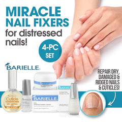Barielle 7-in-1 Elixir Nail Treatment in use for multi-benefit care