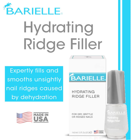 Barielle Hydrating Ridge Filler Base Coat bottle cap close-up for product detail.