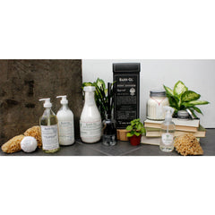 BARR-CO easy refill pour reduces mess during kitchen and bathroom use.