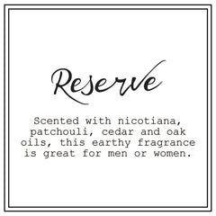 Barr-Co Reserve bath salts showcase Americana-inspired packaging.
