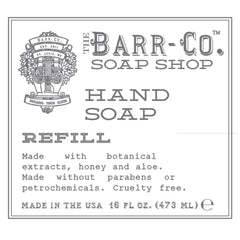 BARR-CO Sugar & Cream bottle-spout detail indicates convenient dispensing.