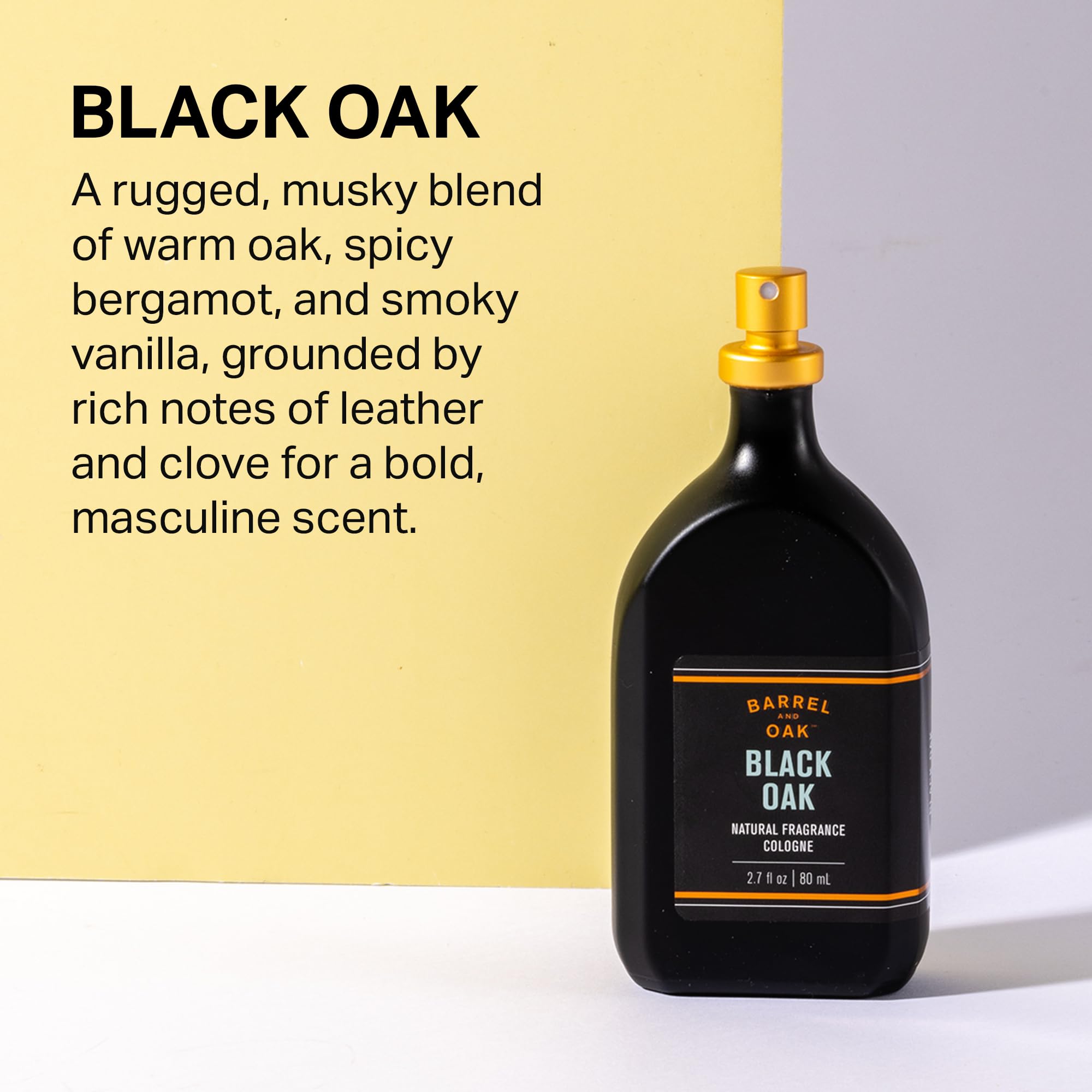 Barrel and Oak Black Oak lifestyle portrait for confident everyday use