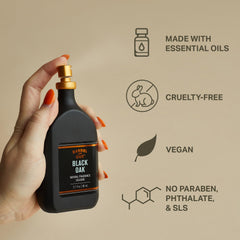 Barrel and Oak Black Oak premium packaging box made with eco-friendly materials