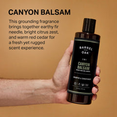 Barrel & Oak shea butter texture helps smooth and soften hair.