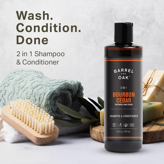 Barrel & Oak witch hazel close-up shows scalp cleansing and refreshed feel.