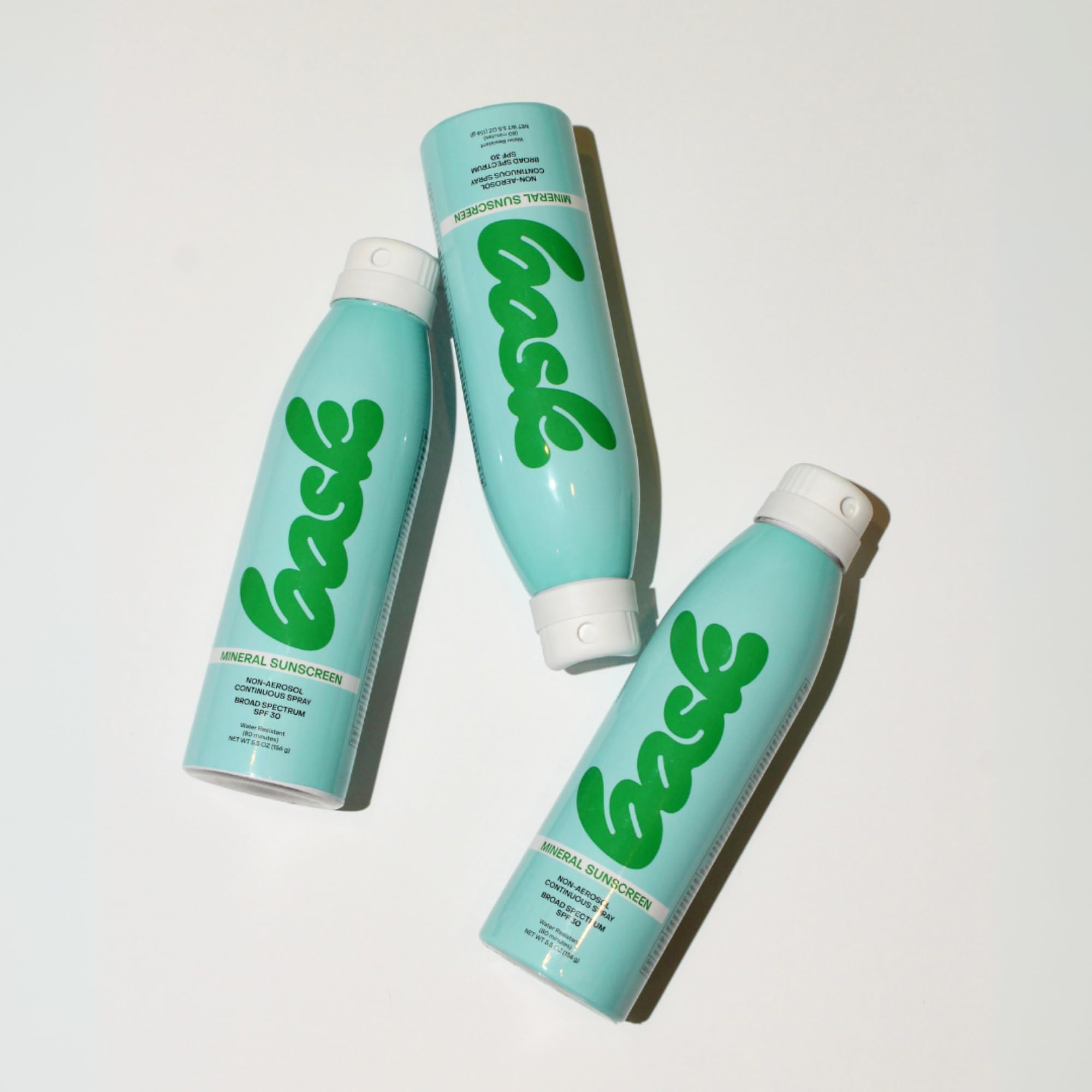 Bask Suncare lightweight, fast-absorbing sunscreen for daily wear.