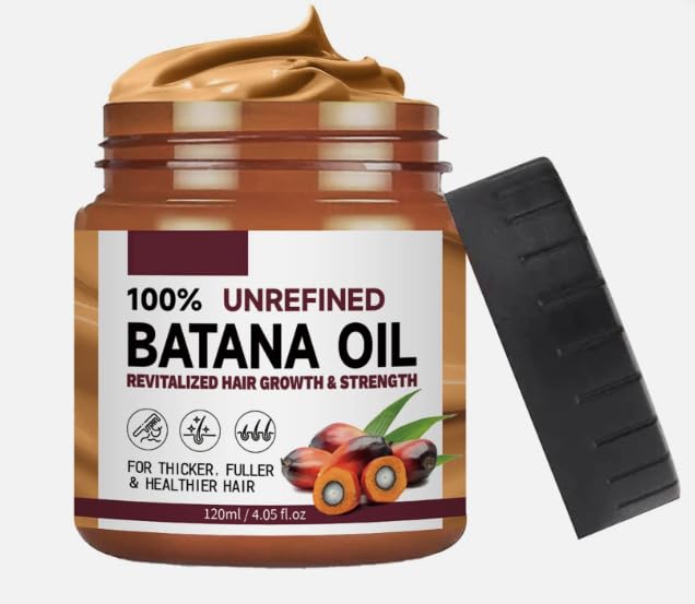 Batana Oil bottle for hair growth and deep moisture.