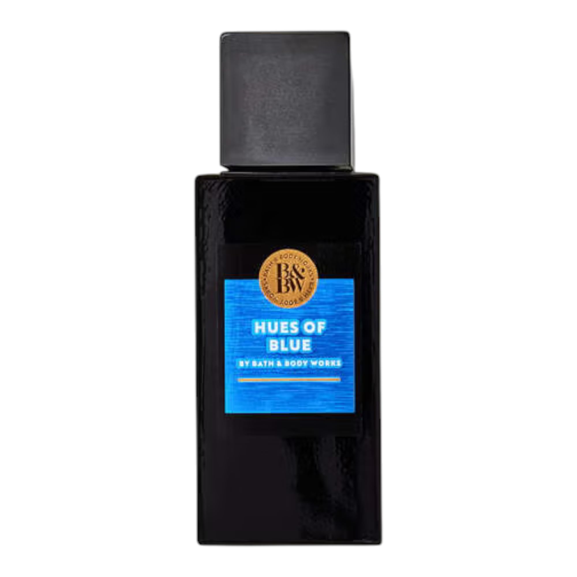 Bath & Body Works Hues Of Blue cologne bottle, ocean-inspired scent for everyday freshness.