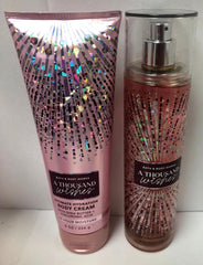 Display of Bath & Body Works A Thousand Wishes gift set, ideal for celebrations and gifting