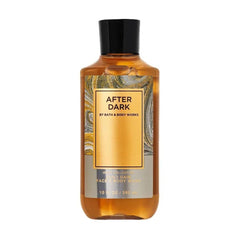 Bath & Body Works After Dark 3-in-1 bottle pour shows all-in-one wash convenience.