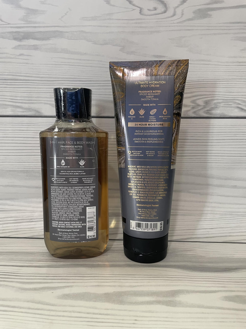 Bath and Body Works After Dark fragrance notes bergamot amber tonka.