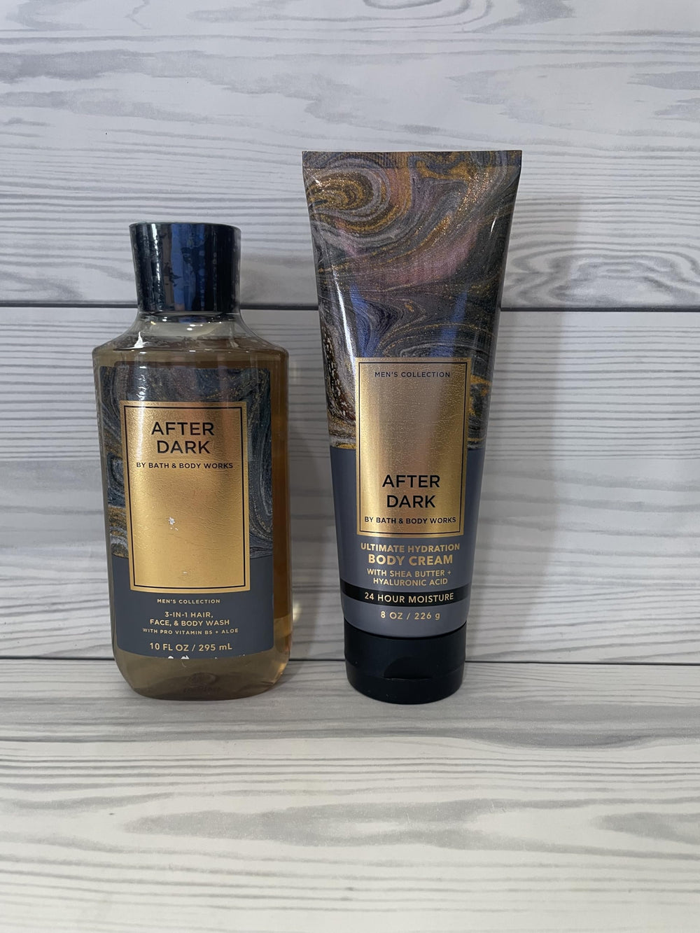 Bath and Body Works After Dark set packaging shows gift-ready presentation.