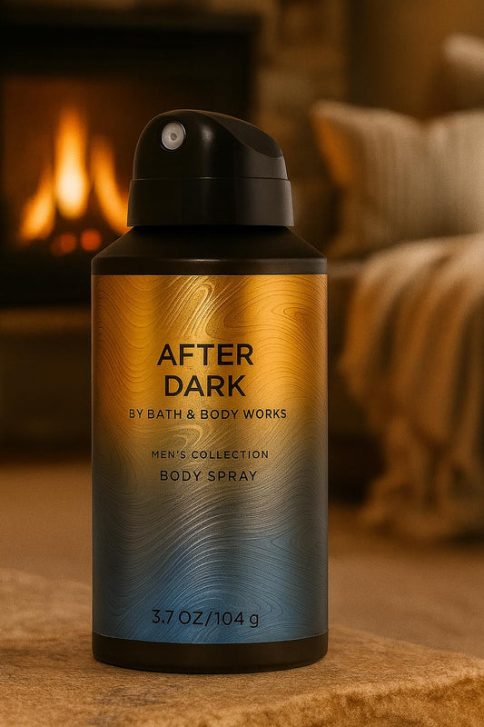 Bath and Body Works After Dark spray mist for quick, light refreshment on the go.
