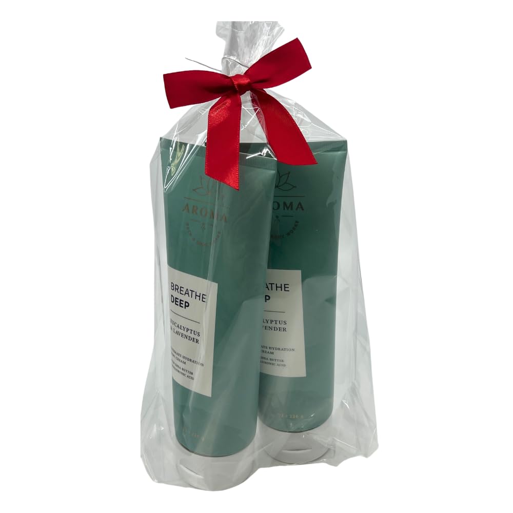 Aromatherapy Breathe Deep cream jar close-up showing velvety hydration