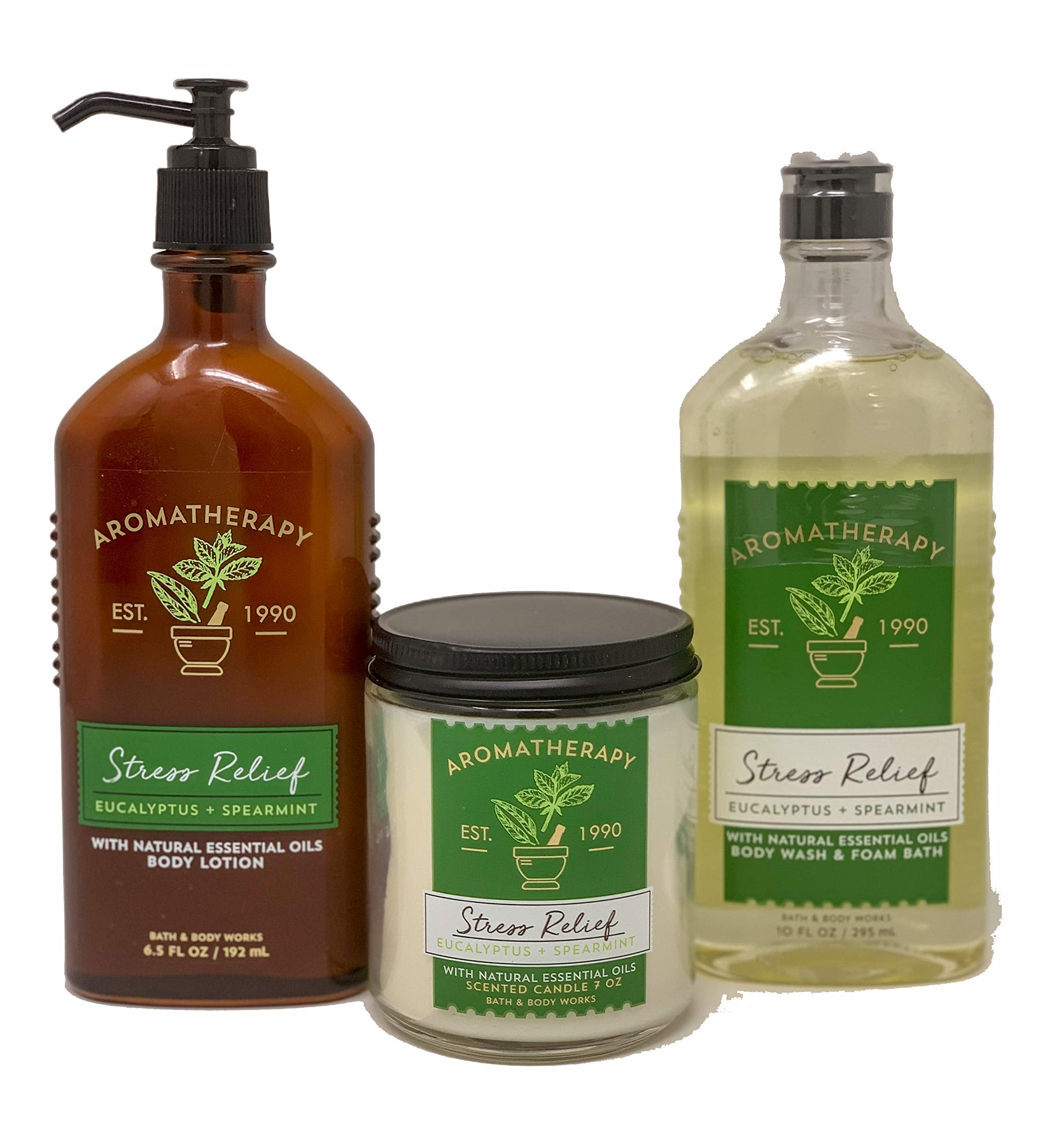 Bath & Body Works Aromatherapy Diffuser Stress Relief in action, filling room with calming eucalyptus spearmint.