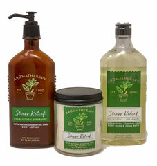 Bath & Body Works Aromatherapy Diffuser Stress Relief in action, filling room with calming eucalyptus spearmint.
