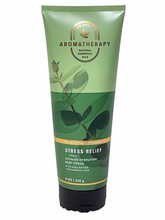 Bath & Body Works Aromatherapy Eucalyptus Spearmint bottle for hydration and refreshing fragrance