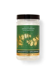 Bath & Body Works Aromatherapy shower steamer bottle with eucalyptus spearmint scent for a spa-like shower.