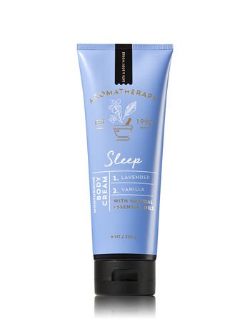 Bath & Body Works Aromatherapy Sleep Lavender Vanilla body cream nourishes skin overnight