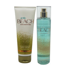 Bath & Body Works At the Beach gift pack front view showcasing ready-to-gift packaging.