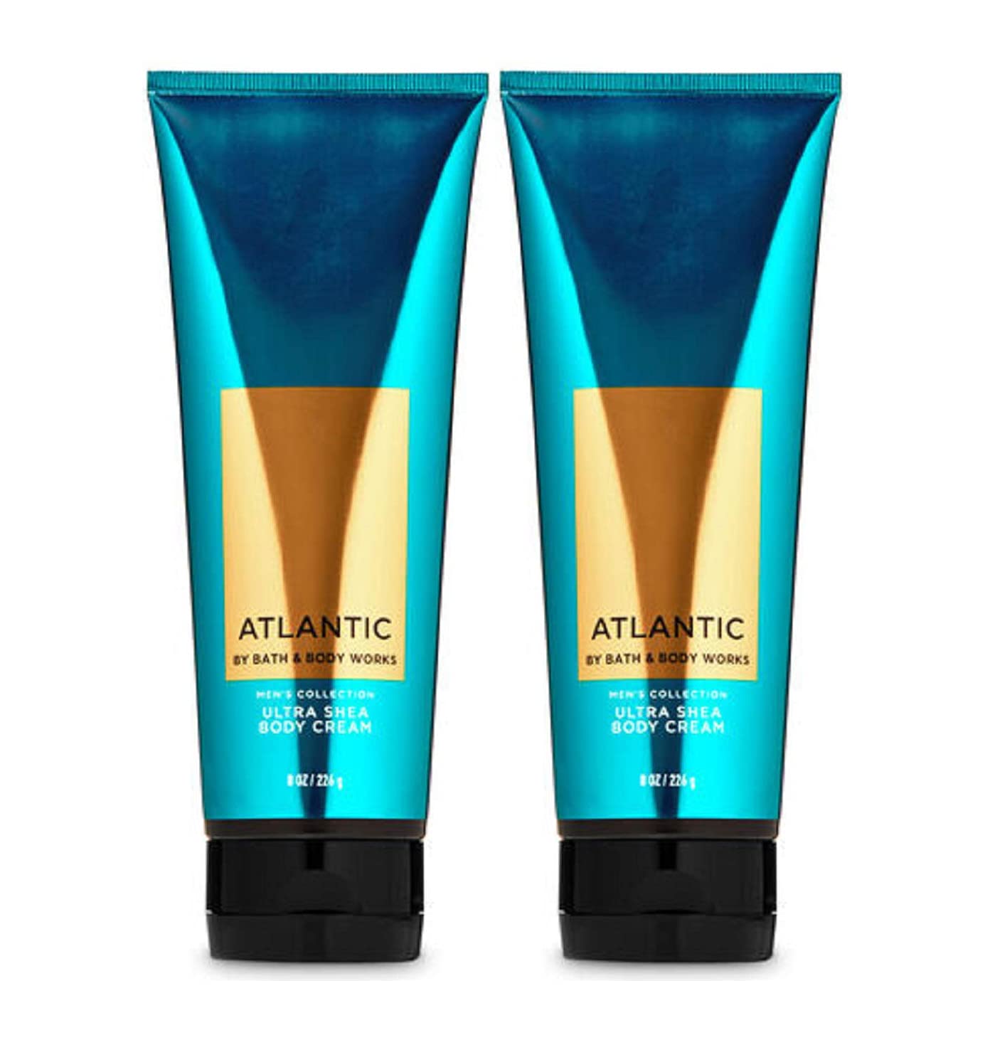 Bath & Body Works Atlantic Ultra Shea bottle 2-pack for daily moisture and coastal fragrance.