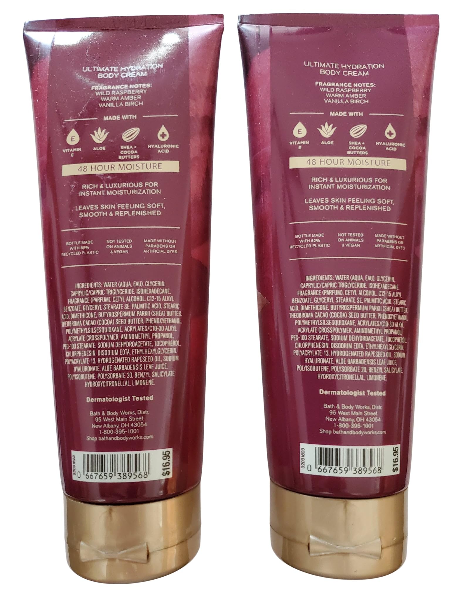 Bath & Body Works Autumn Drive bottle closeup shows vanilla birch and amber notes