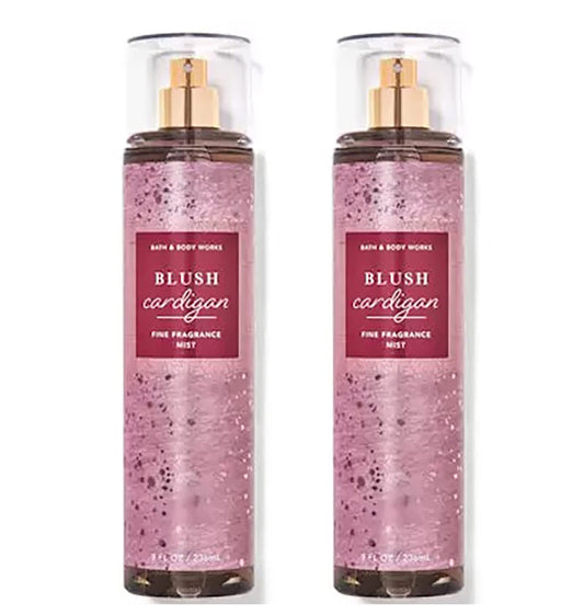 Bath & Body Works Blush Cardigan fragrance mist bottle spray, perfect for daily refreshment after shower