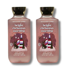 Bath & Body Works Bright Christmas Morning shower gel—fruity aroma for refreshing showers