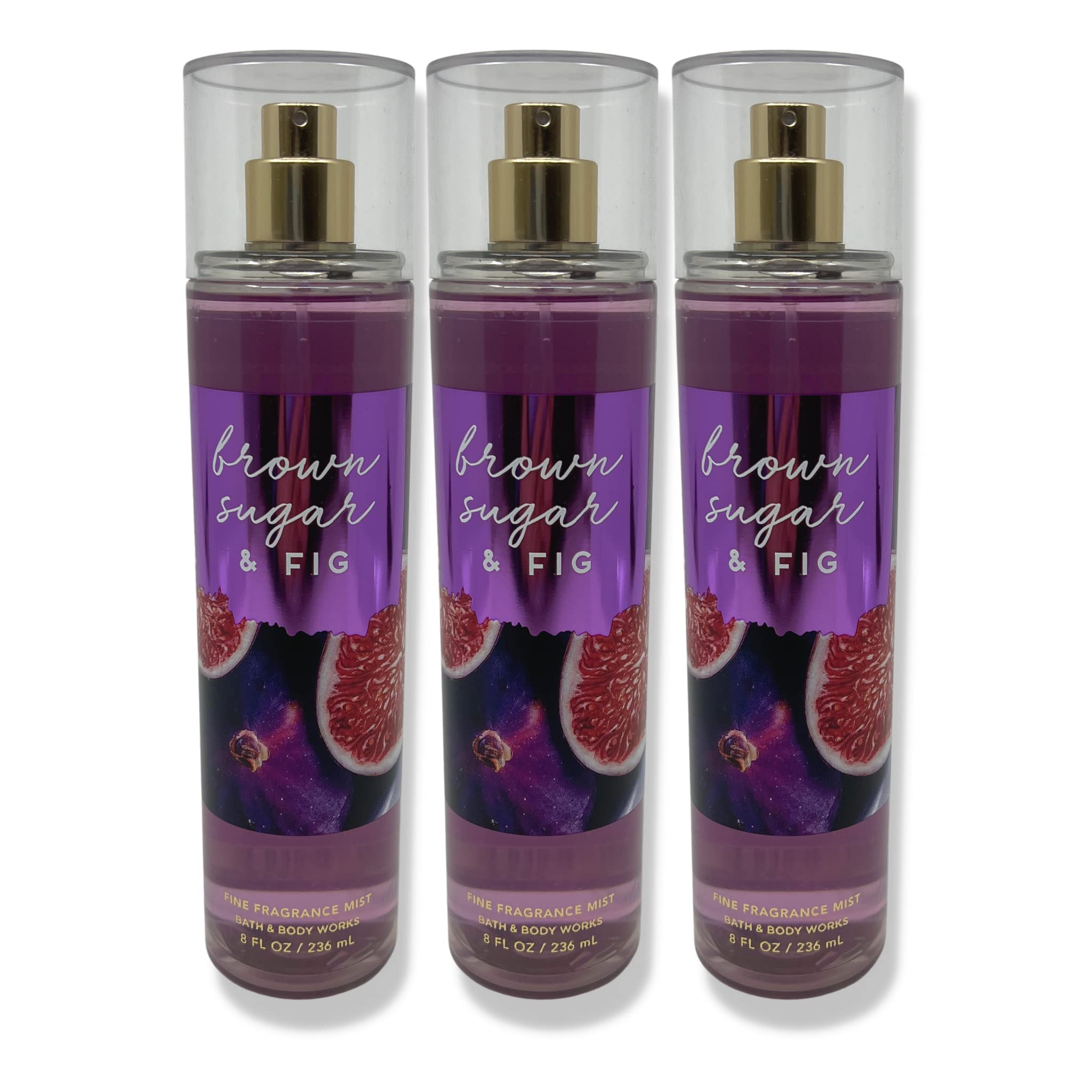 Bath & Body Works Brown Sugar & Fig mist in 8oz bottle for daily freshness.