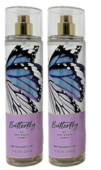 Bath & Body Works Butterfly mist bottle front view for light, layerable fragrance.