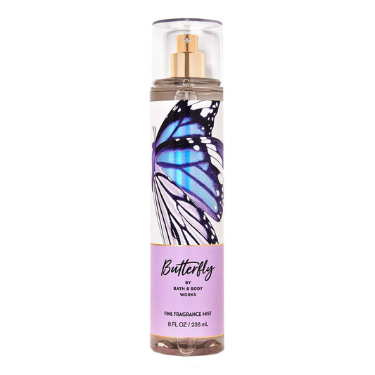 Bath & Body Works Butterfly Fragrance Mist bottle with delicate floral scent for daily wear